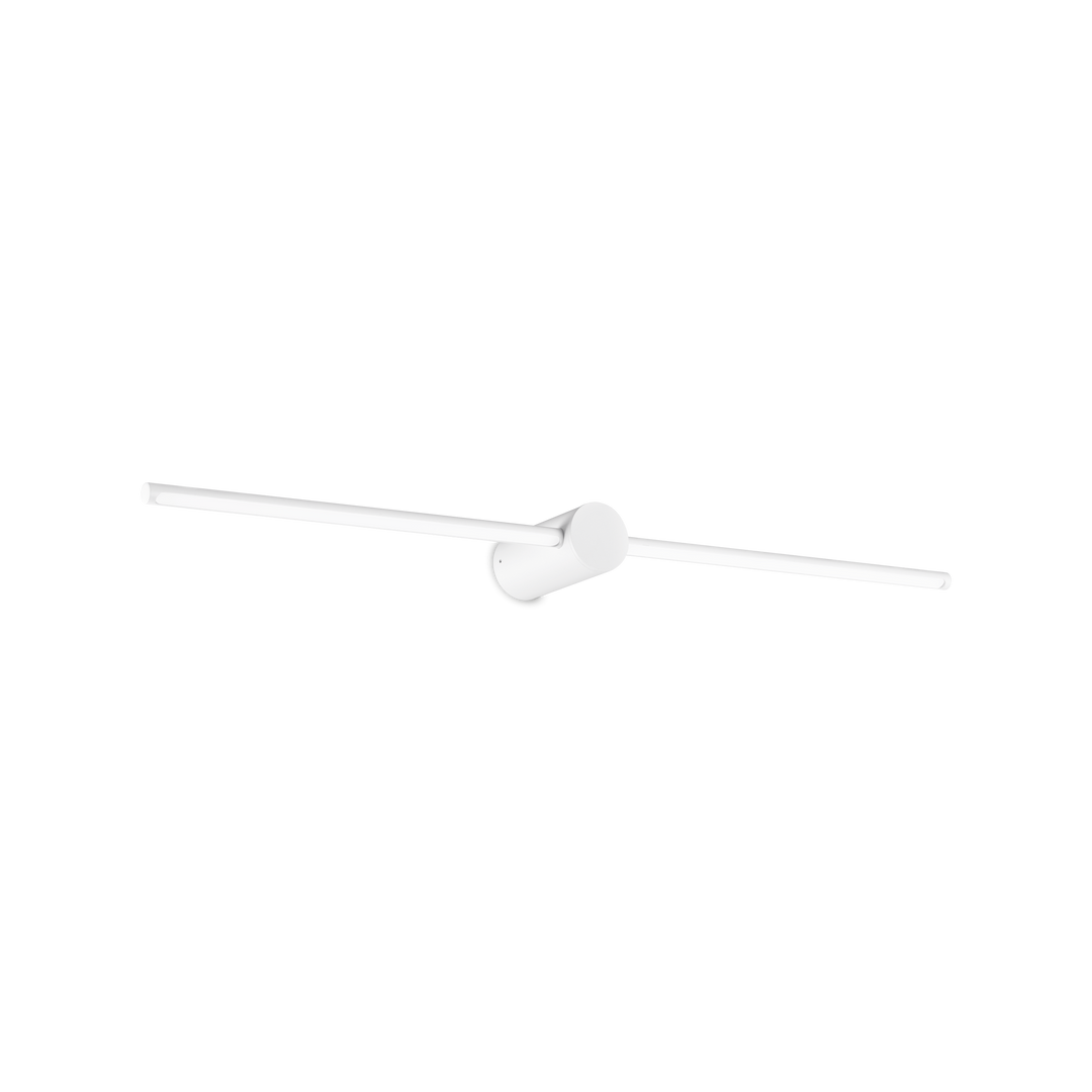 Aplica de perete liniara alb L75 cm Filo