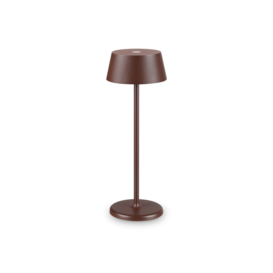Lampa de masa portabila cafenie pentru exterior Pure