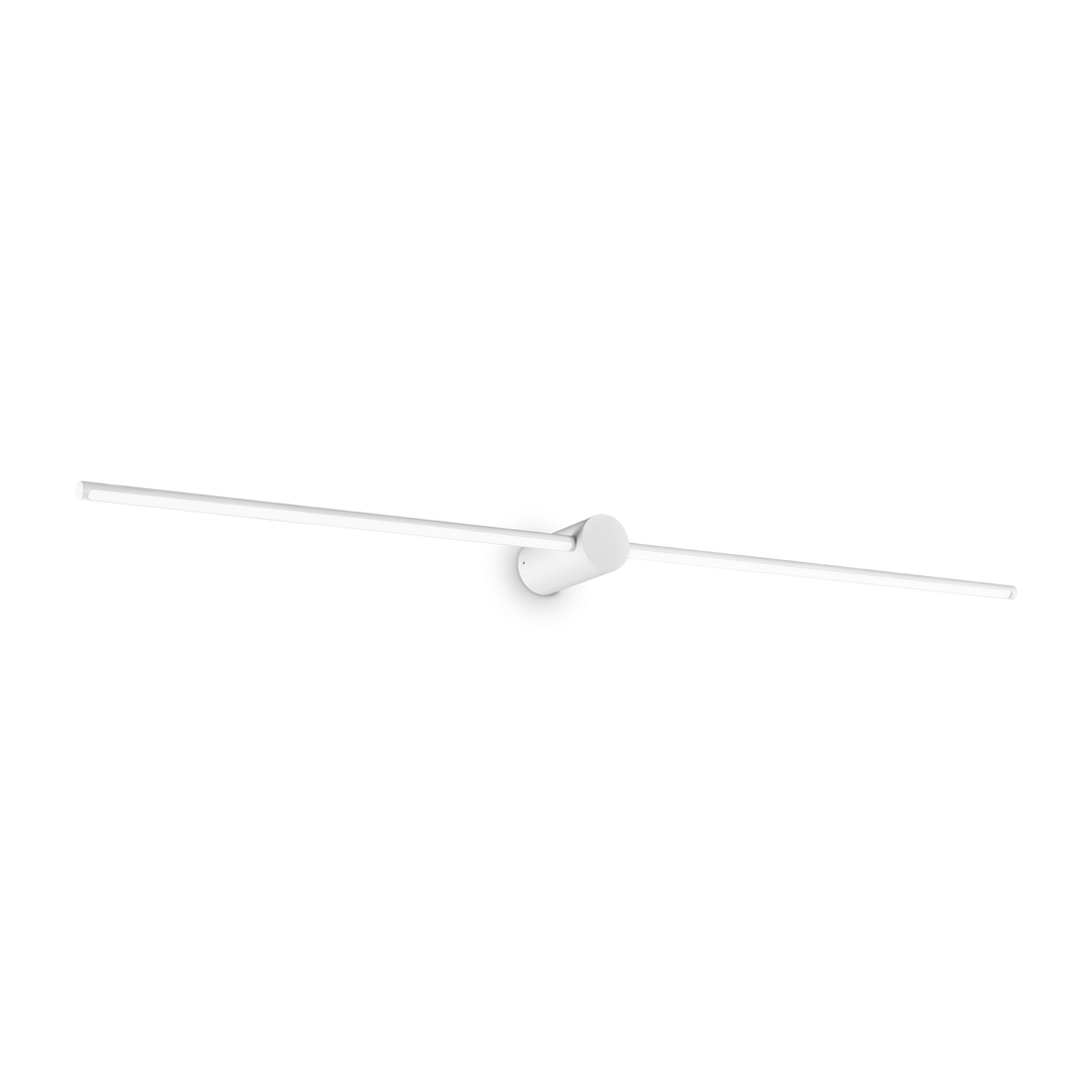 Aplica de perete liniara alb L115 cm Filo