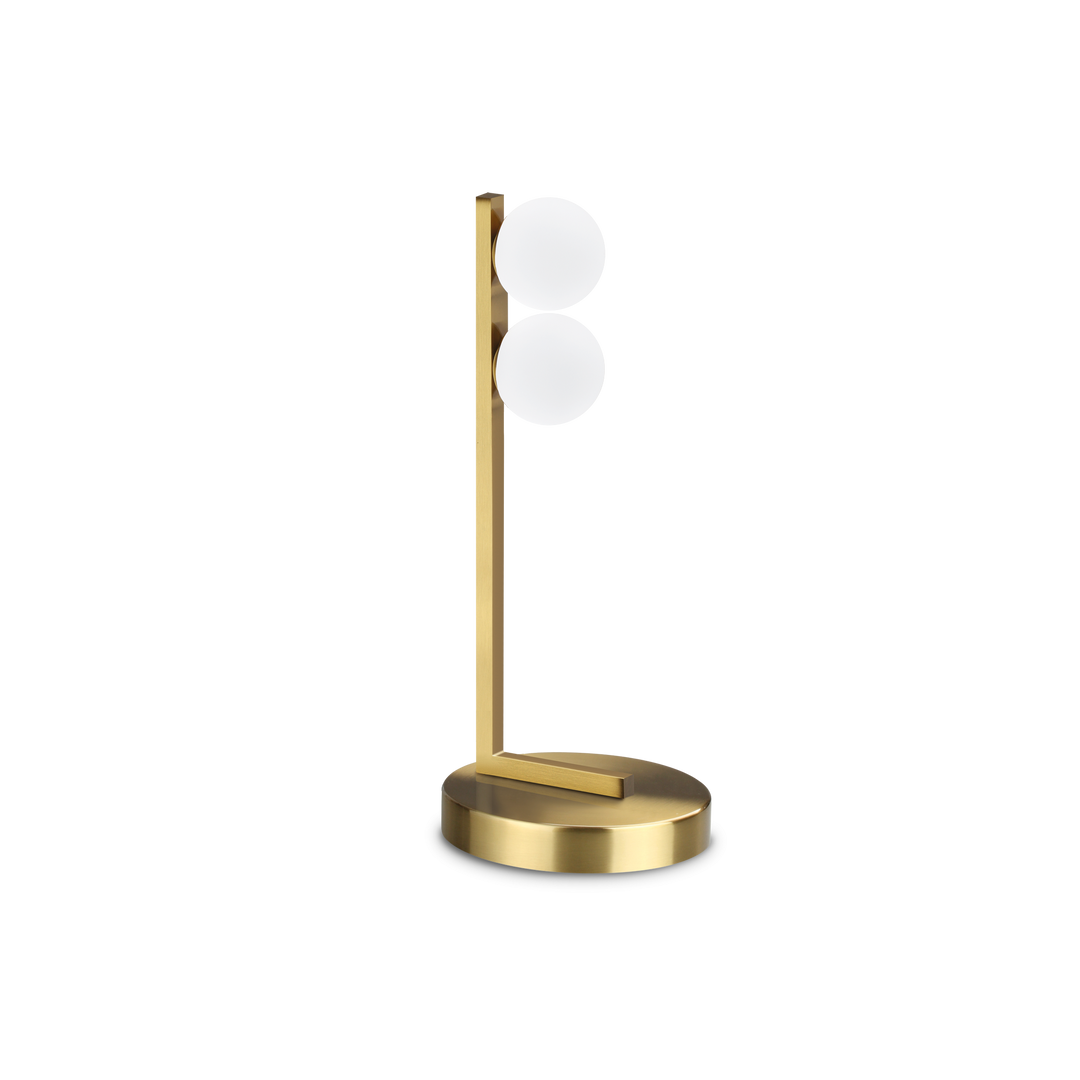 Lampa de masa aurie Ping Pong