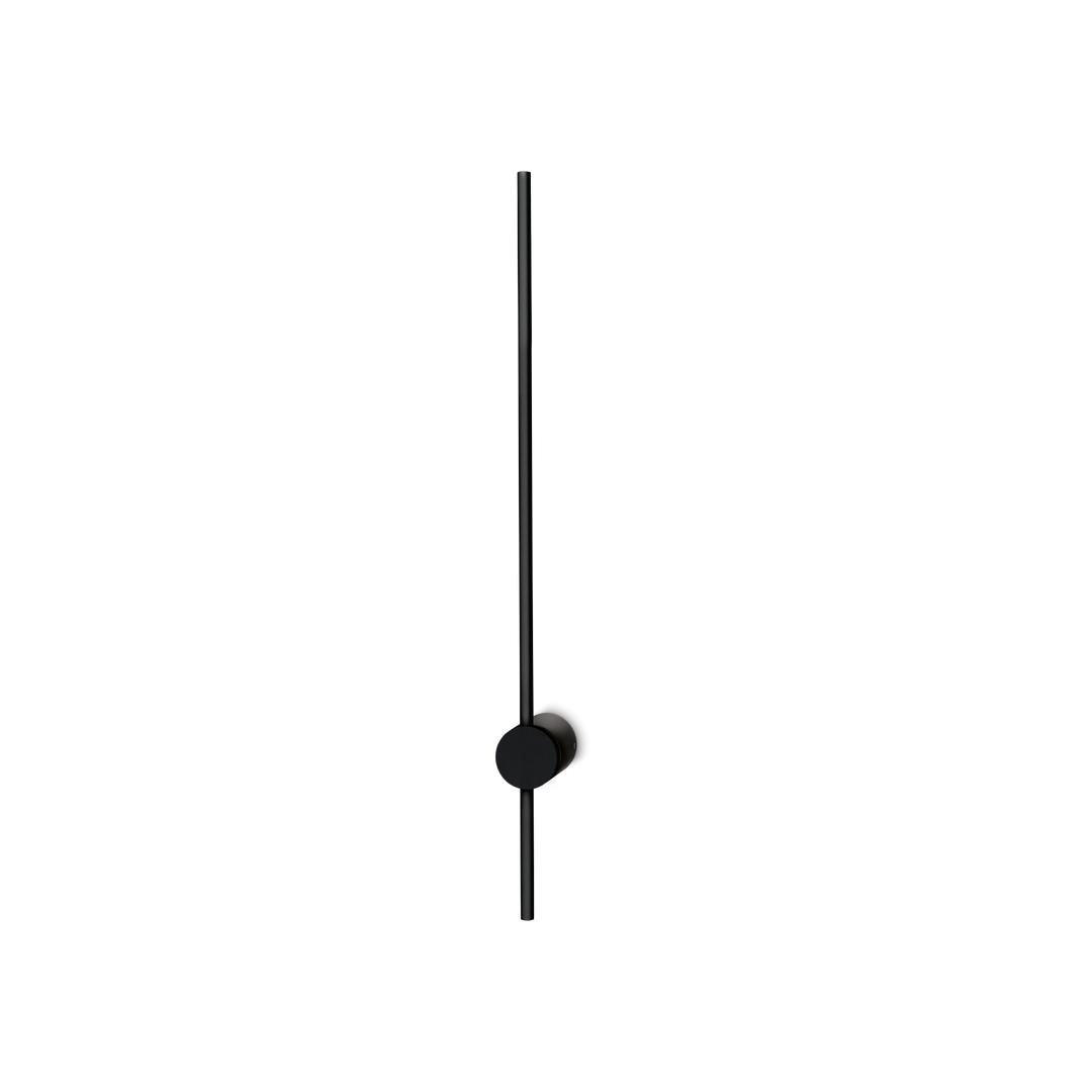 Aplica de perete liniara neagra Essence