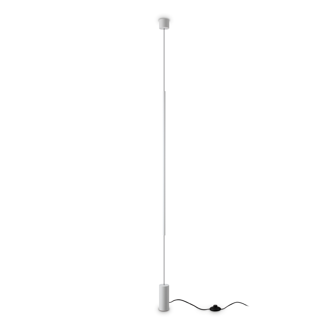 Lampadar alb fara abajur Filo