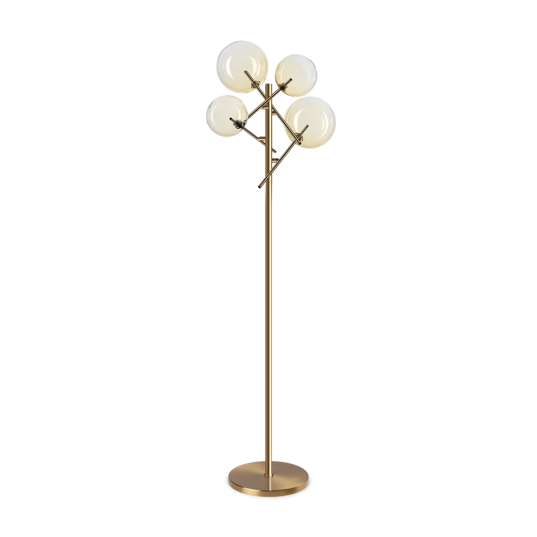 Lampadar finisaj alama cu 4 globuri Equinoxe