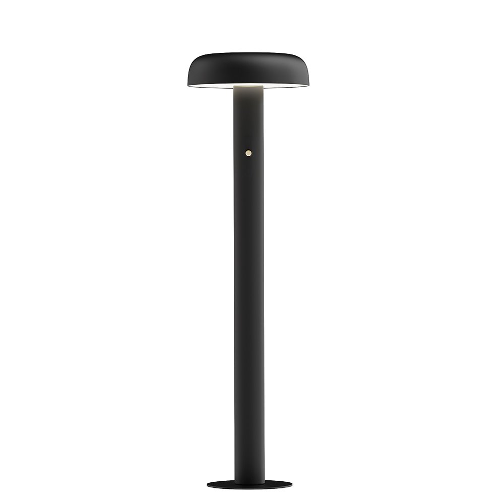 Lampa de podea neagra Deva