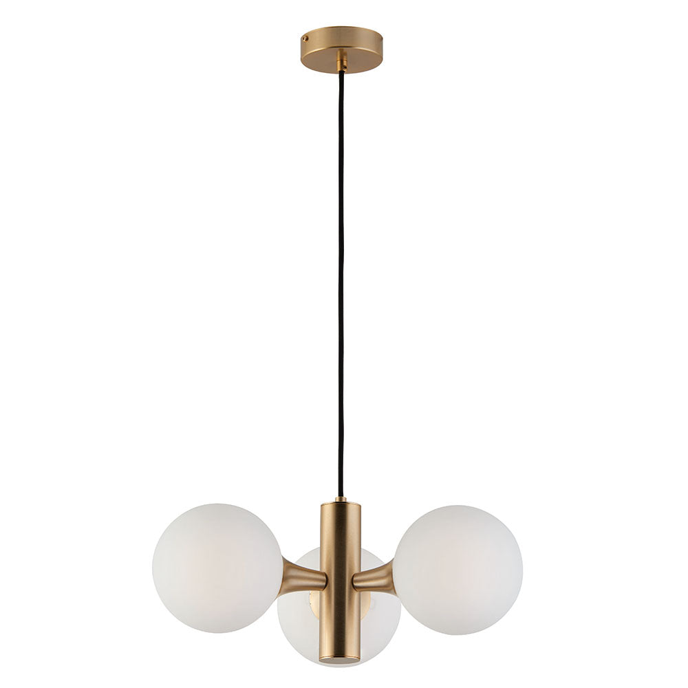 Lustra cu 3 abajururi Globe by Viokef