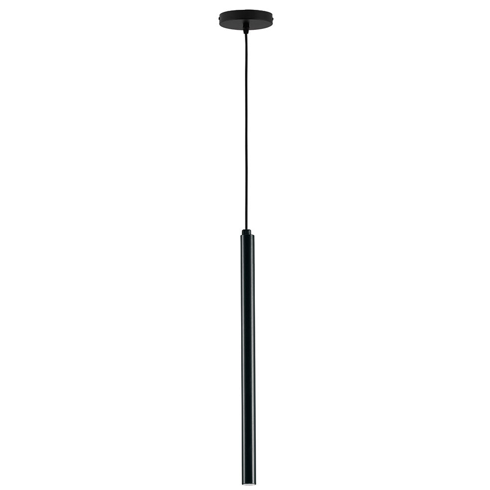 Pendul negru minimalist 60 cm Duct by Viokef