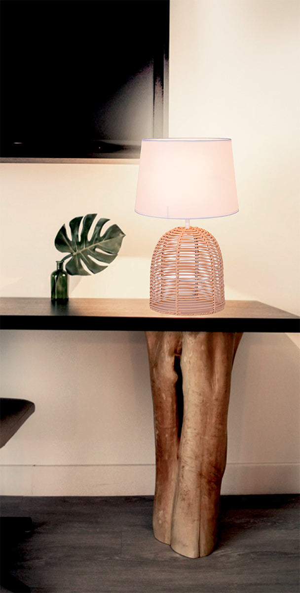 Lampa de masa din ratan Marion by Viokef
