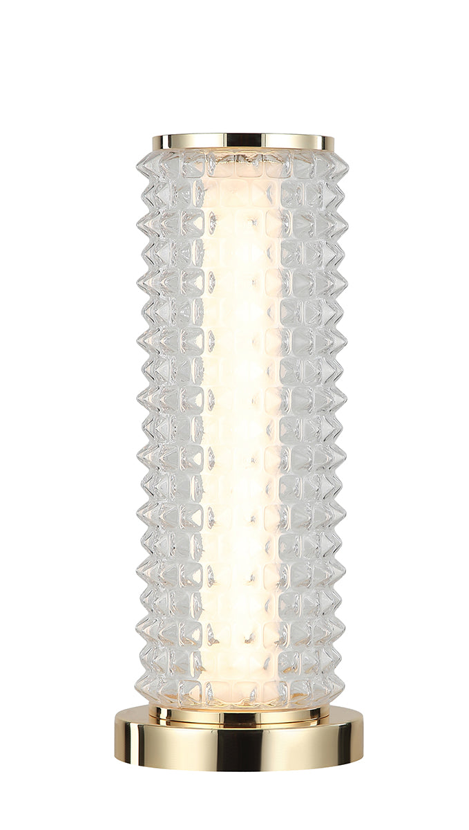 Lampa de masa led din sticla Irma by Viokef
