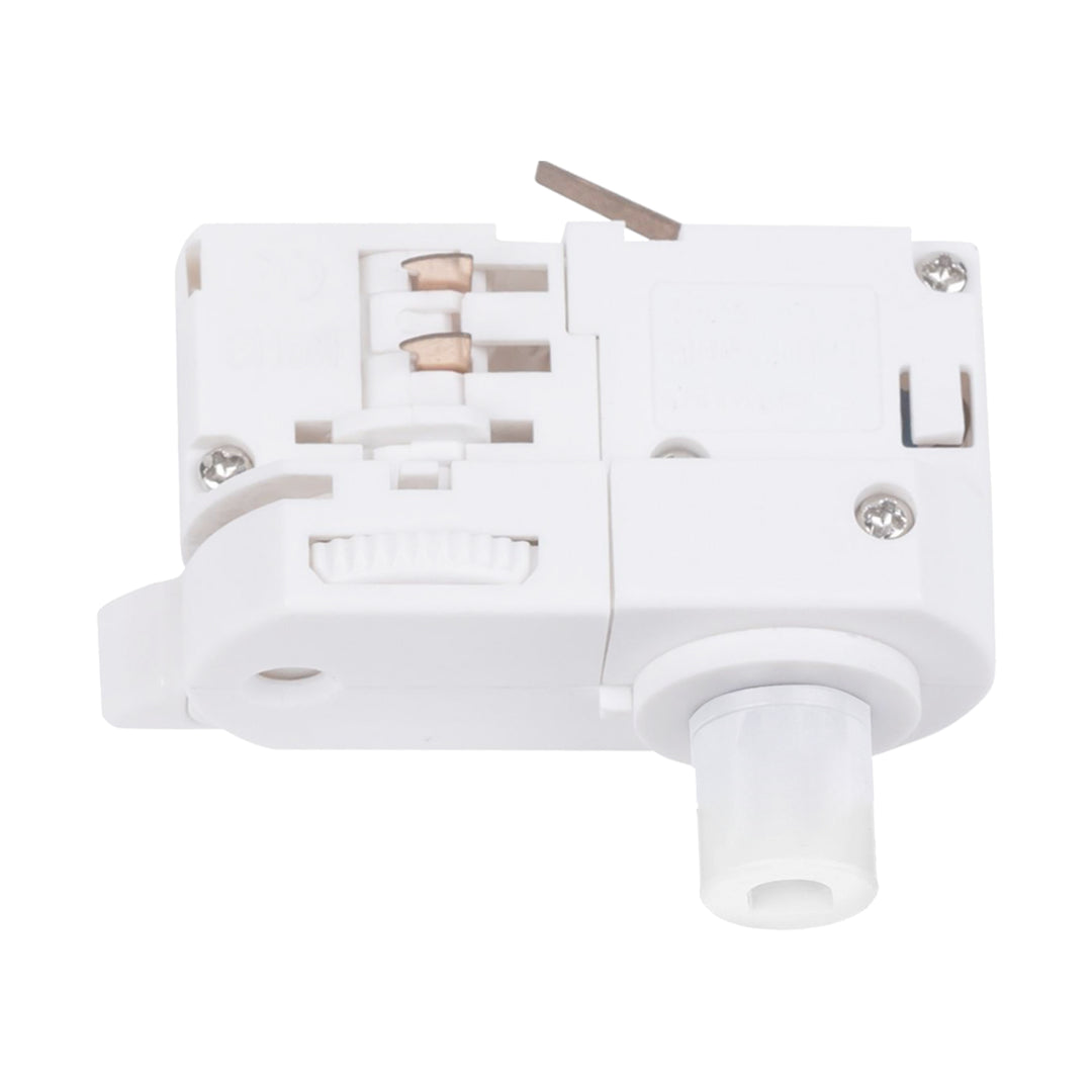 Adaptor alb pentru sina cu 3 faze 8080