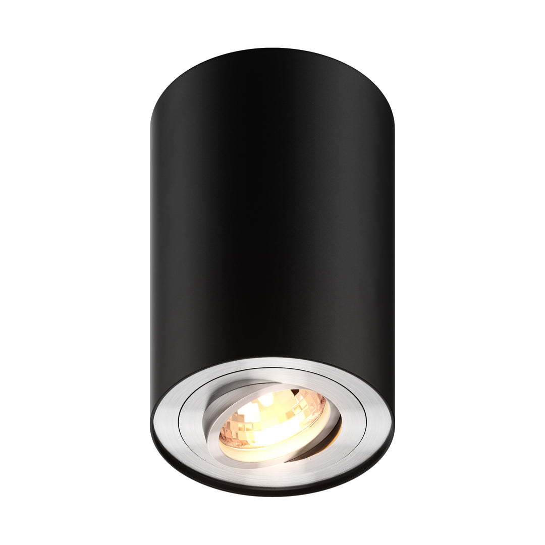 Spot aplicat negru Rondoo 89201-N