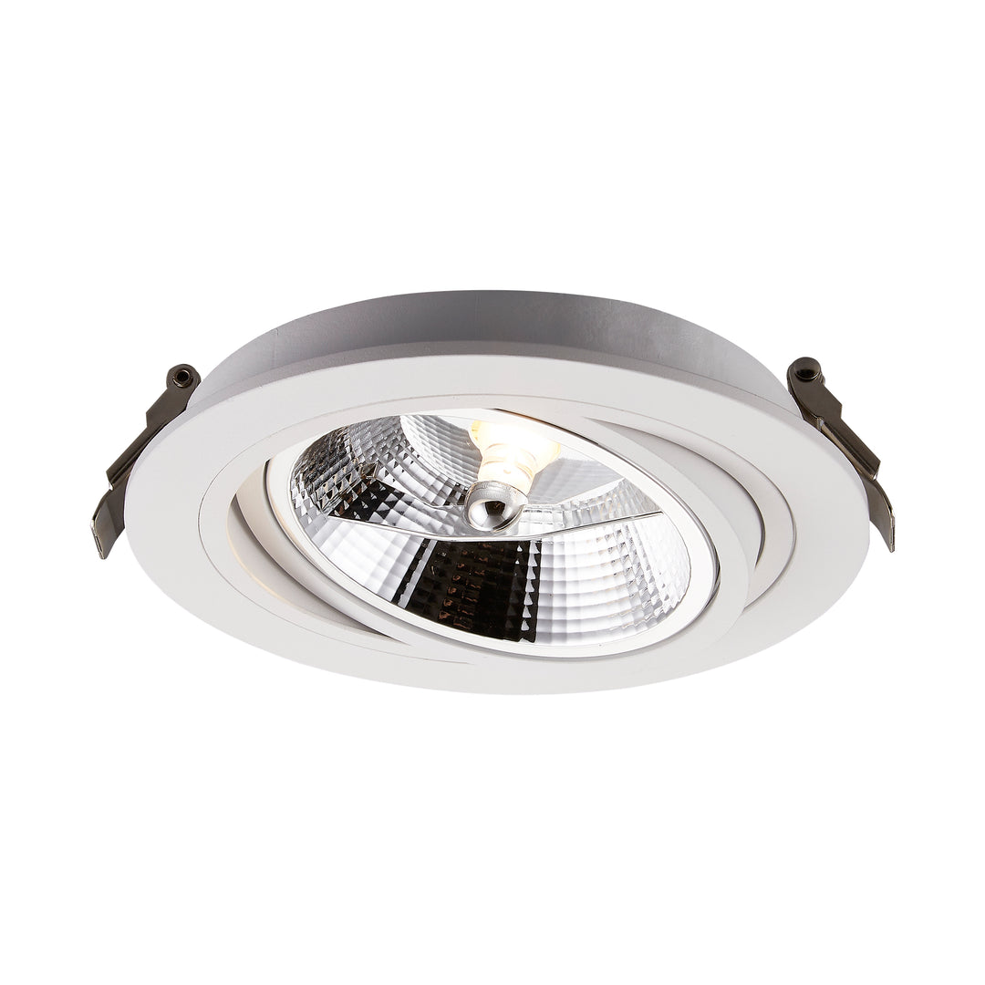 Spot incastrat alb Chuck ARGU10-054-N