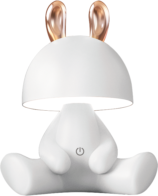 Lampa de masa Bunny KDR-6301-WH