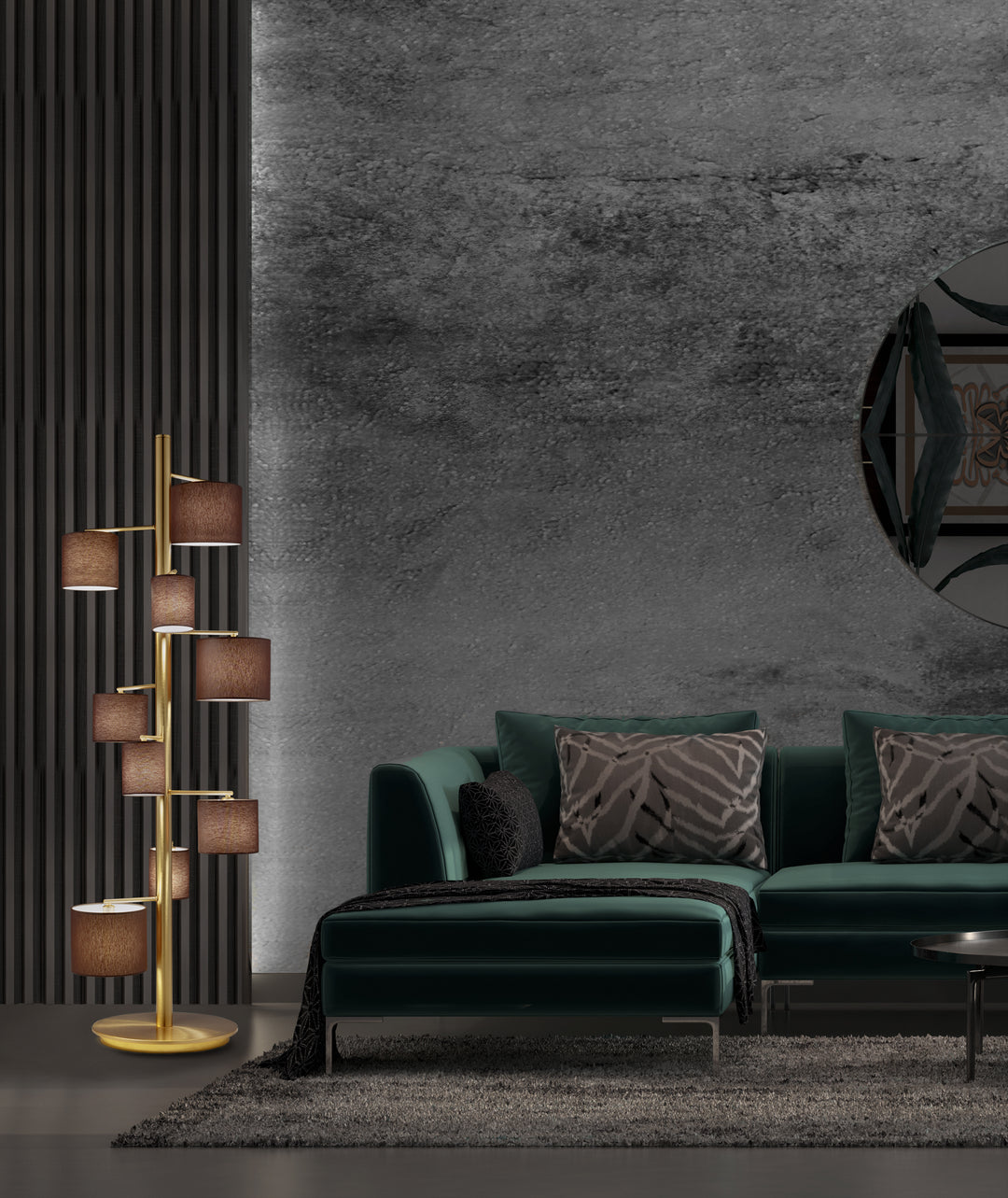 Lampadar Koel PT9 by Euroluce