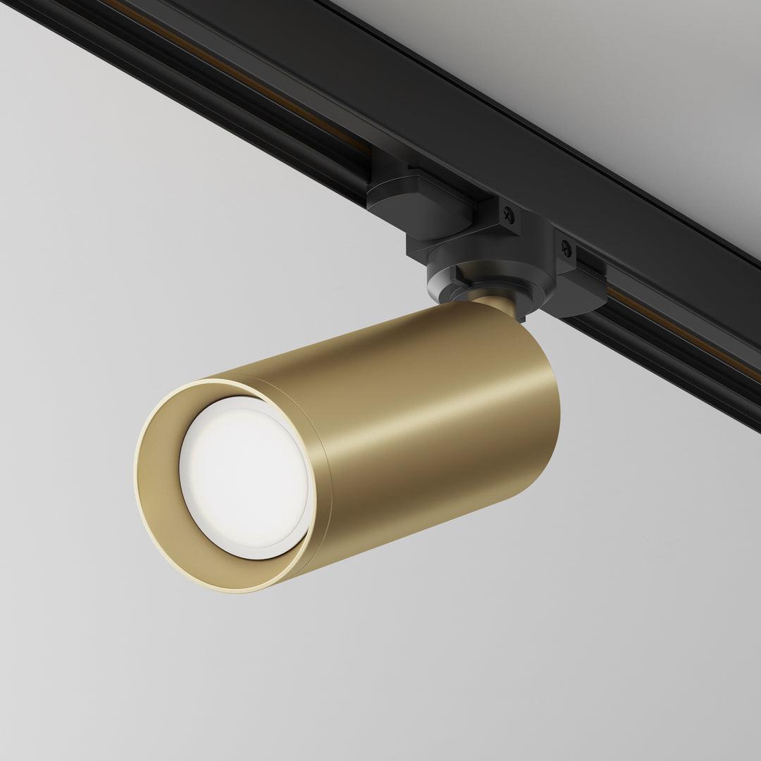 Spot pe sina auriu Focus TR028-3-GU10-MG