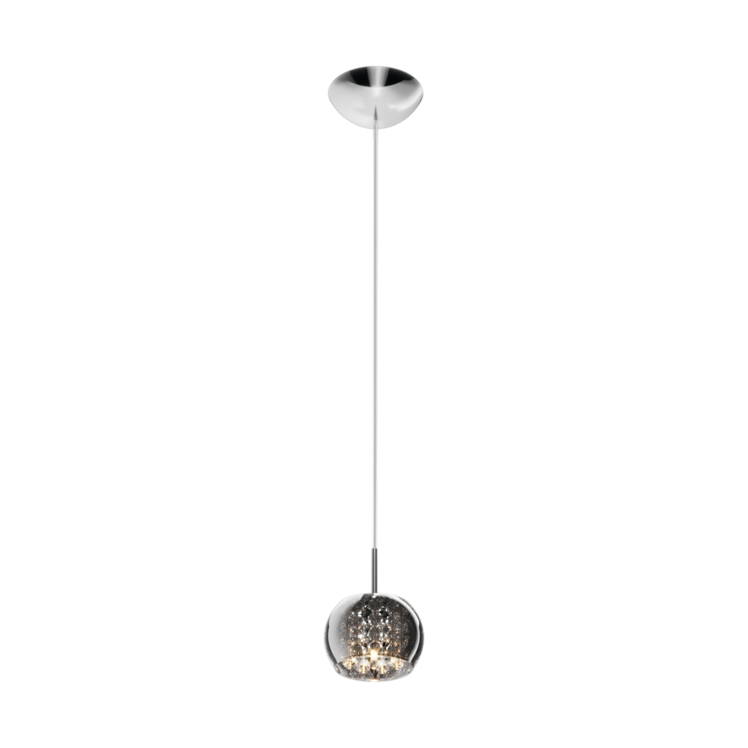 Pendul cu finisaj argintiu Crystal P0076-01A-F4FZ
