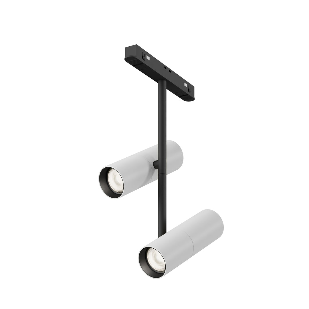Spot pe sina Elti Duo TR005-4-2X12W-DS-BW