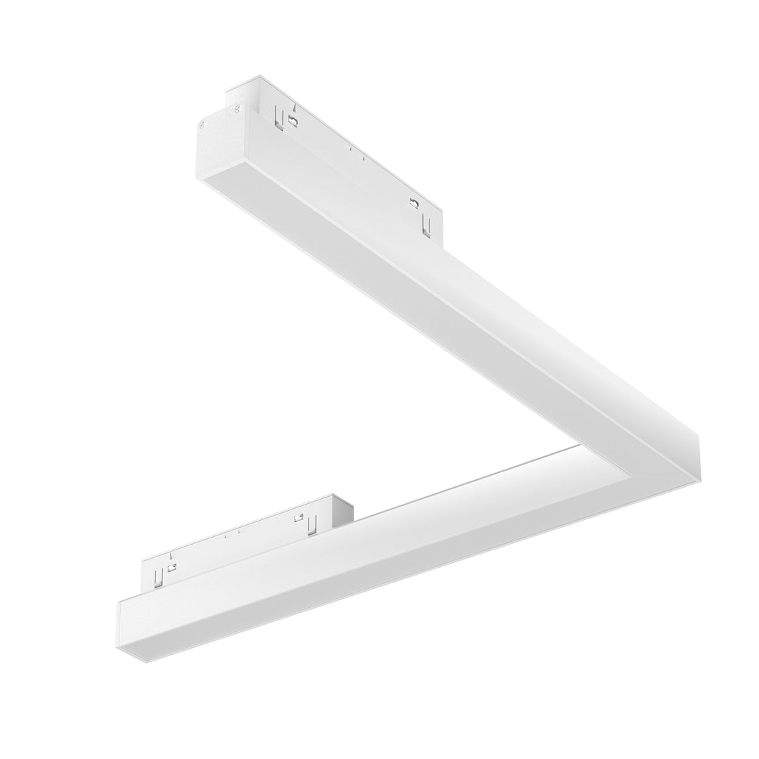 Iluminat pe colt Basis Angle TR042-2-24W4K-W