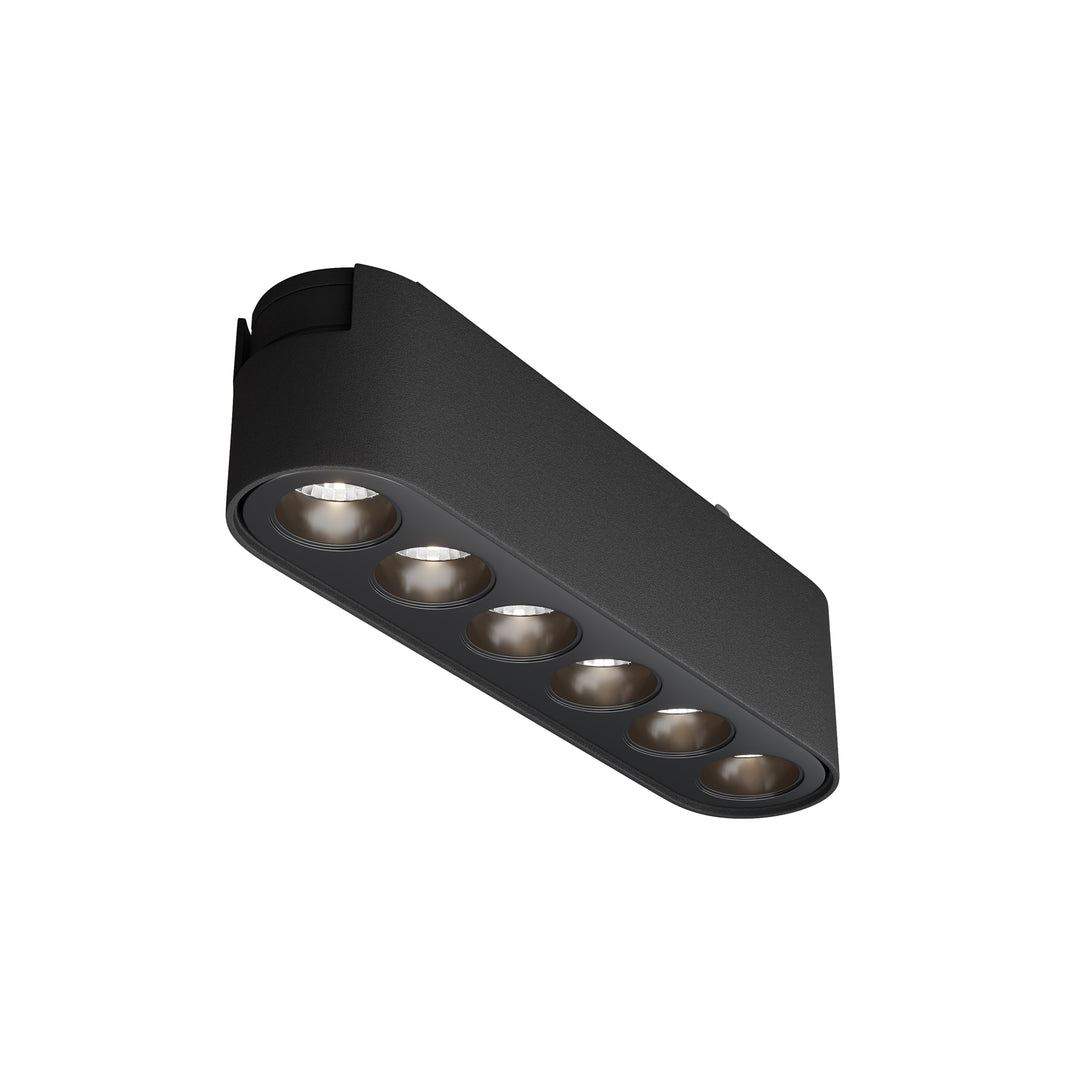 Ilumnat pentru sina magnetica Points TR082-1-6W4K-M-B
