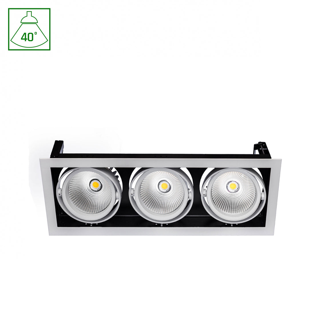 Spot incastrat MODERN-DAY 3X1LED COB