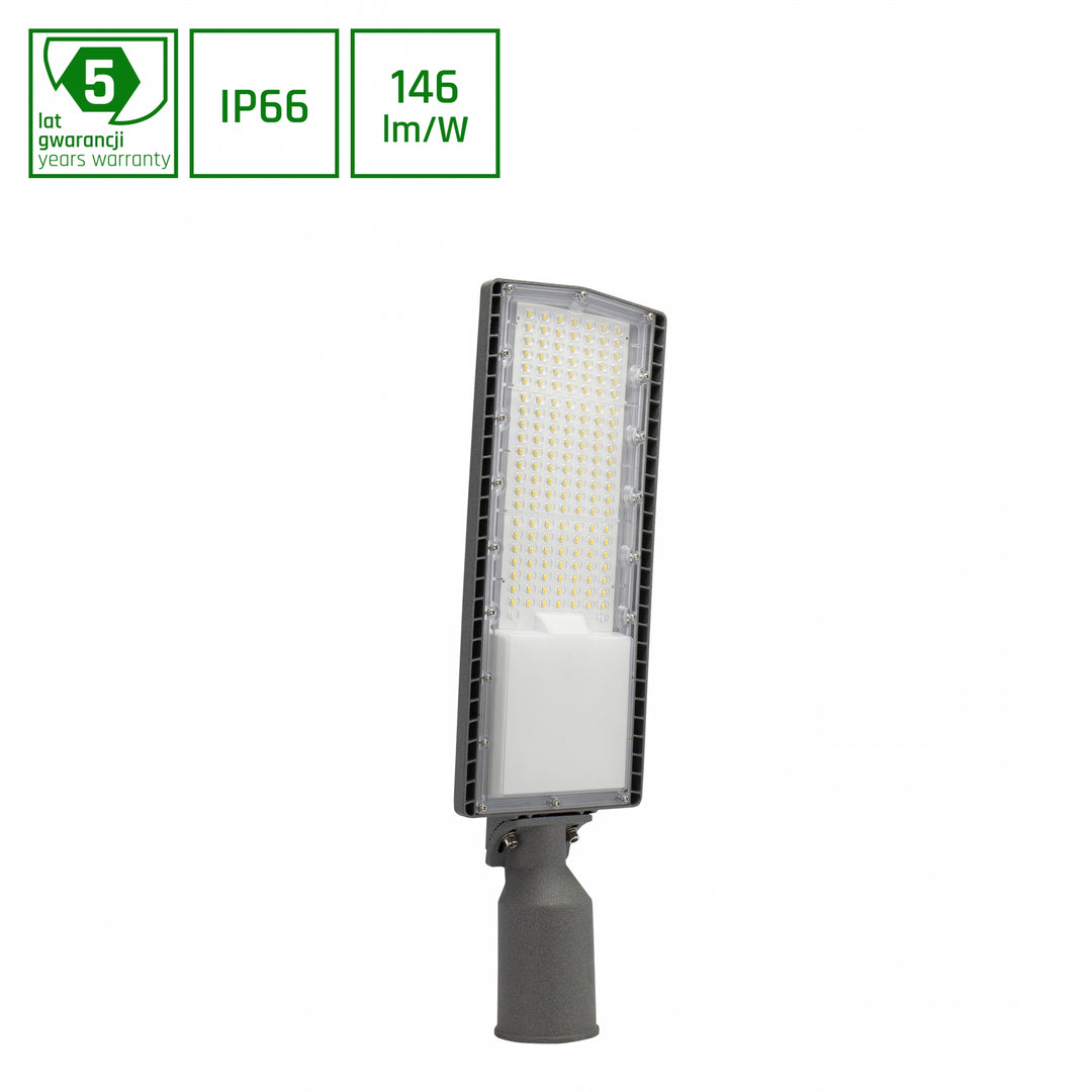 Corp de iluminat stradal STREETOS STREETLIGHT 100W Lumina neutra 230V 130/80DEG IP66 5 ani garantie