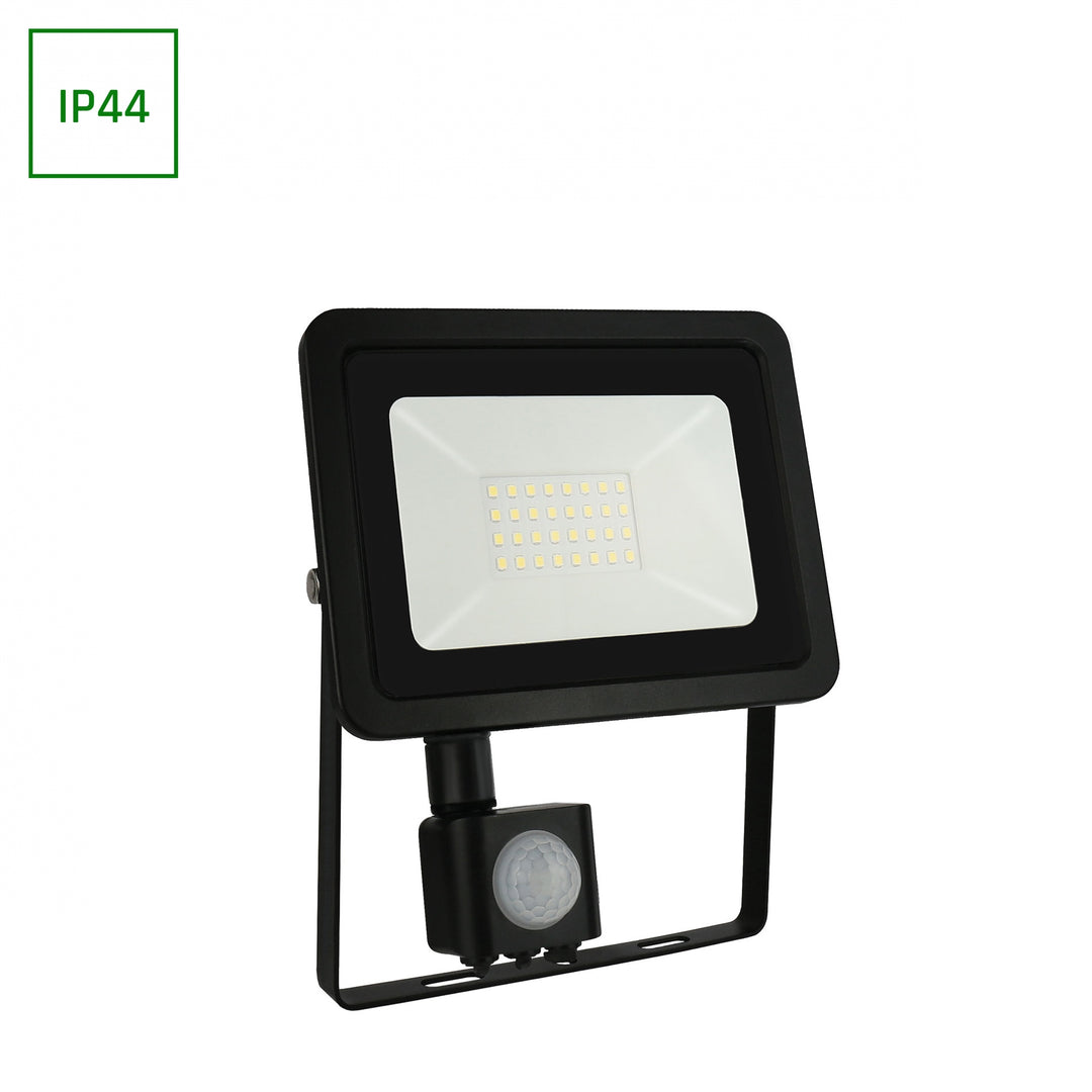 Proiector led NOCTIS LUX 2 SMD 230V 30W IP44 NW BLACK WITH SENSOR