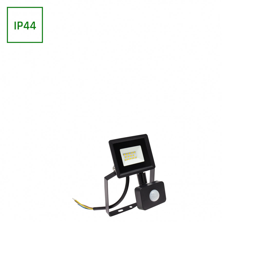 Proiector led NOCTIS LUX 3 FLOODLIGHT 10W NW 230V IP44 114X150X53MM BLACK WITH PIR SENSOR