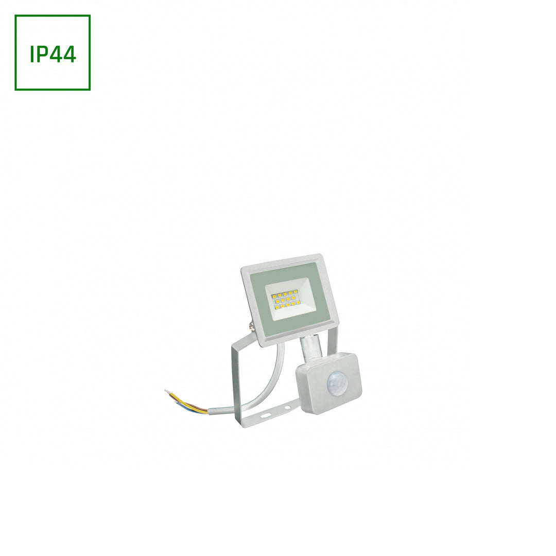 Proiector led NOCTIS LUX 3 FLOODLIGHT 10W NW 230V IP44 114X150X53MM WHITE WITH PIR SENSOR