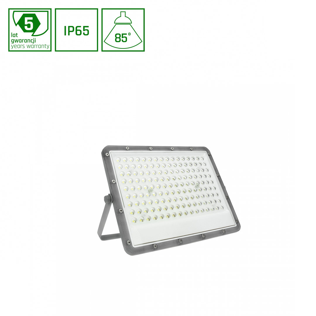 Proiector led NOCTIS MAX FLOODLIGHT 100W NW 230V 85DEG IP65 294X215X30 MM GREY 5Y WARRANTY WARRANTY