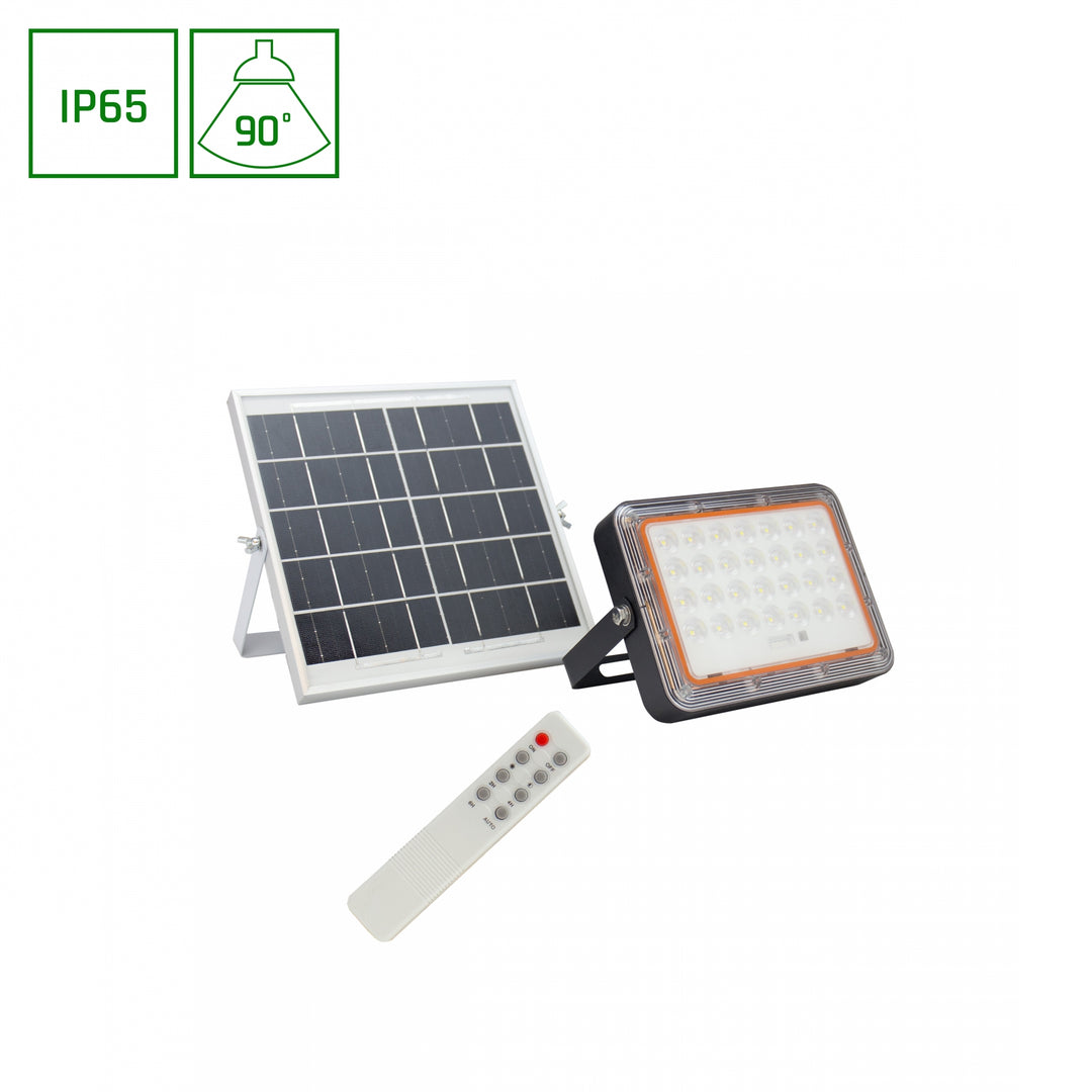 Proiector led NOCTIS SOLARIS 2 FLOODLIGH 50W CW 90DEG IP65 IK04 168X126X35MM+210X200X17MM BLACK 3Y WARRANTY