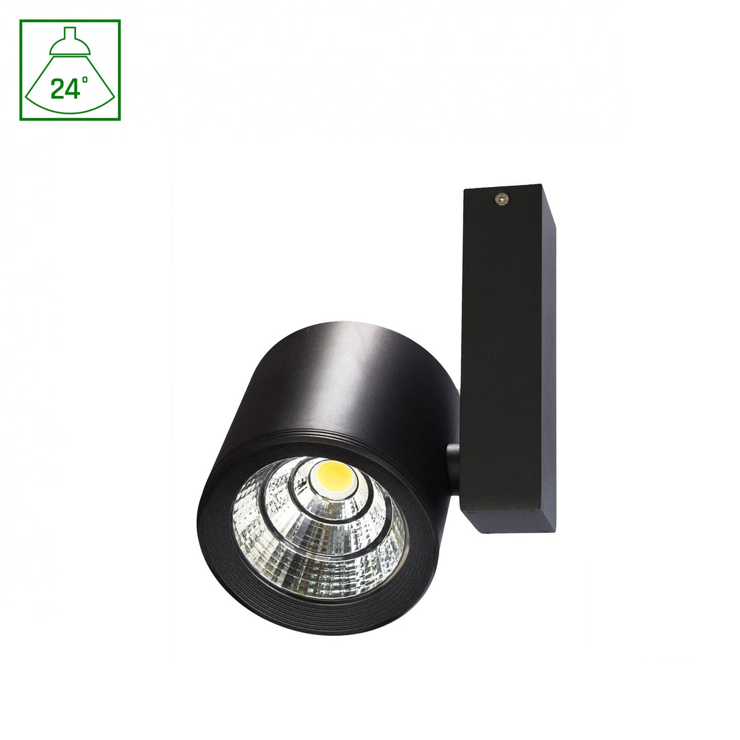 Spot aplicat CHLOE COB LED 230V 16W IP20 24DEG WW CEILING BLACK