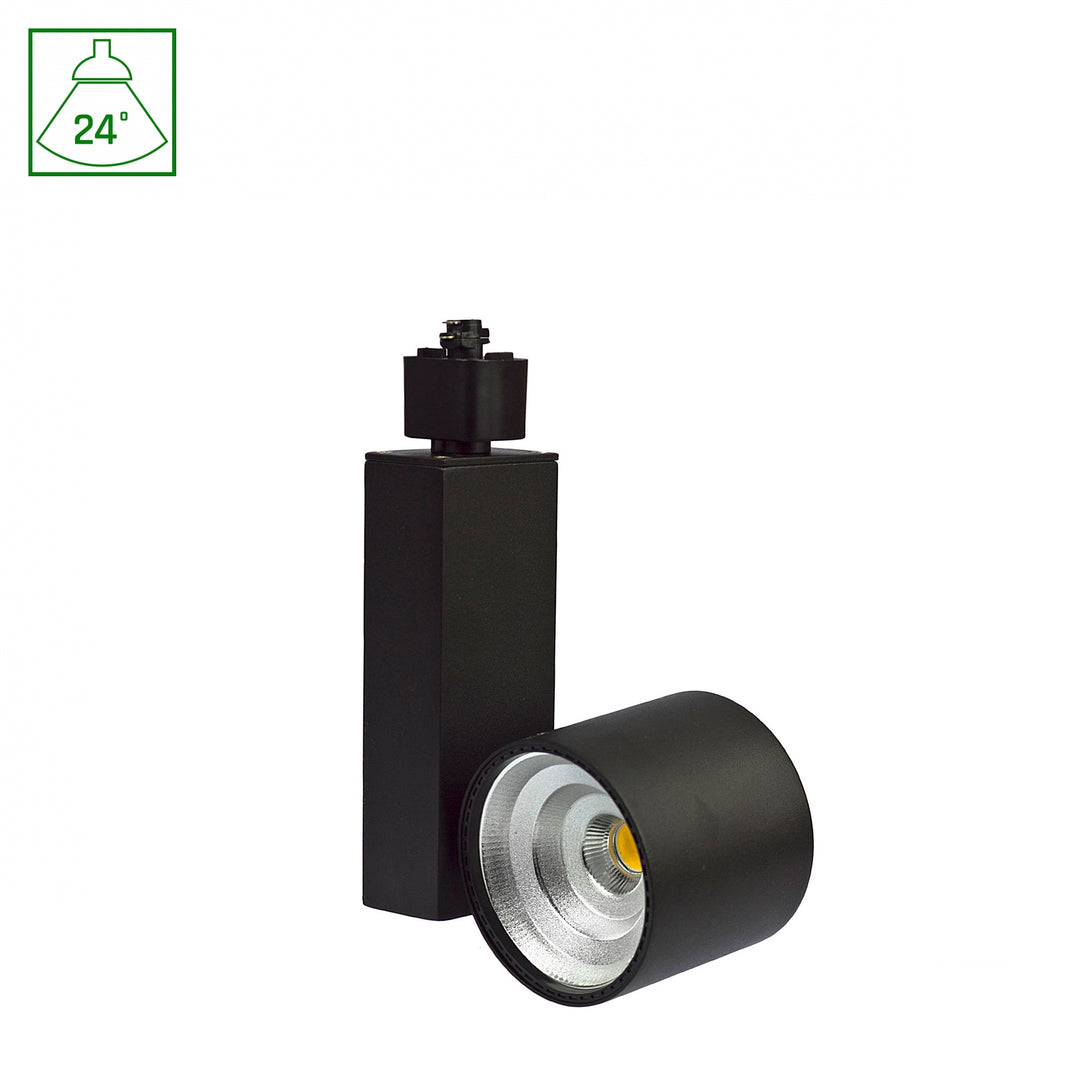 Spot negru MADARA COB LED 230V 26W