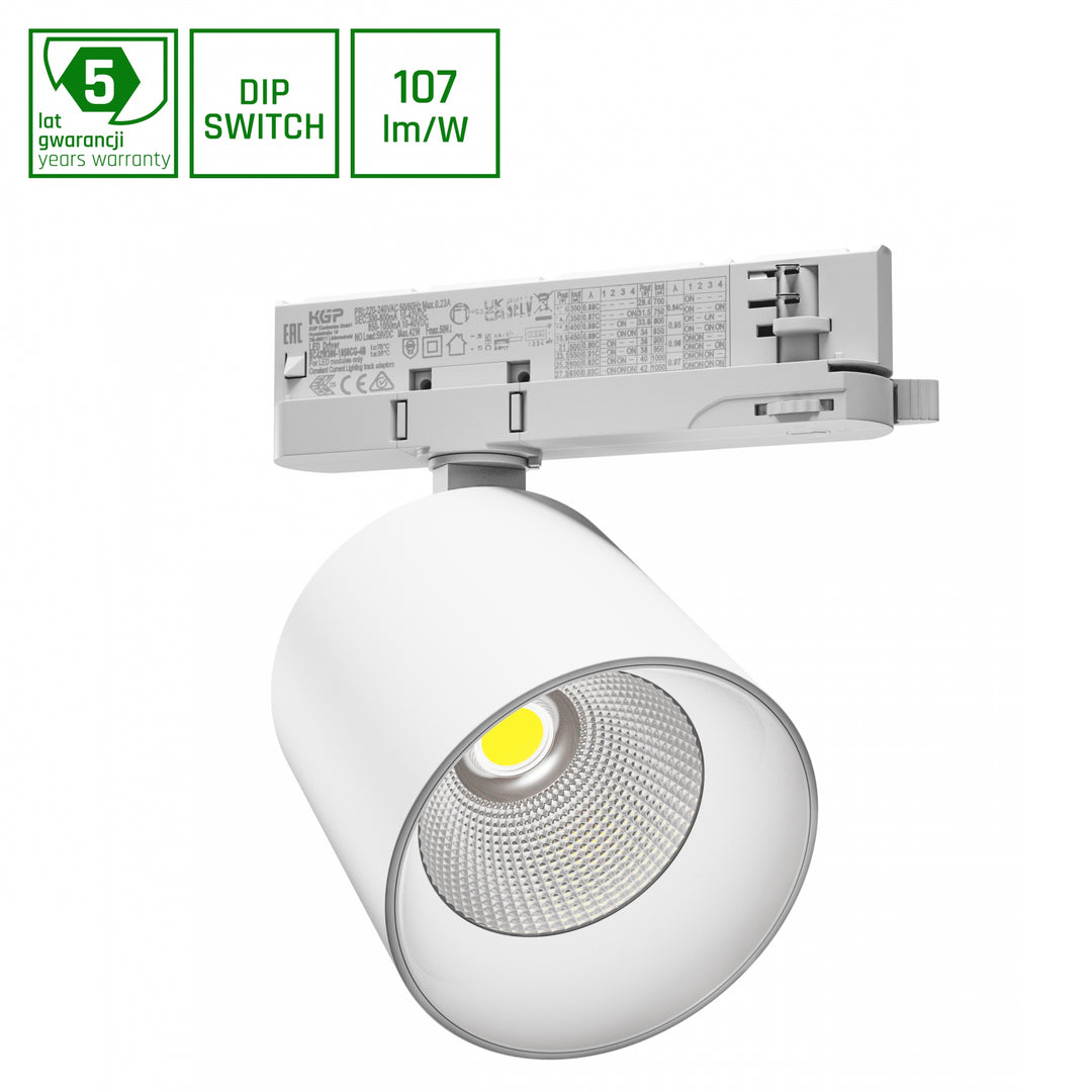 Spot pentru sina ARTEMIDA MAXI 12-42W NW 230V