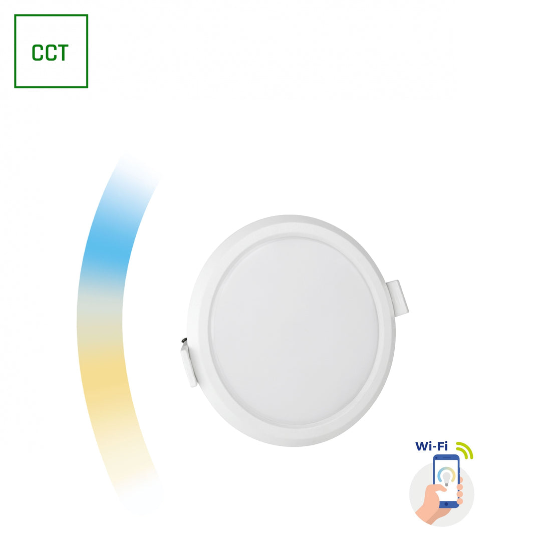 Aplica led incastrata ALGINE 6W CCT+DIM WI-FI SPECTRUM SMART