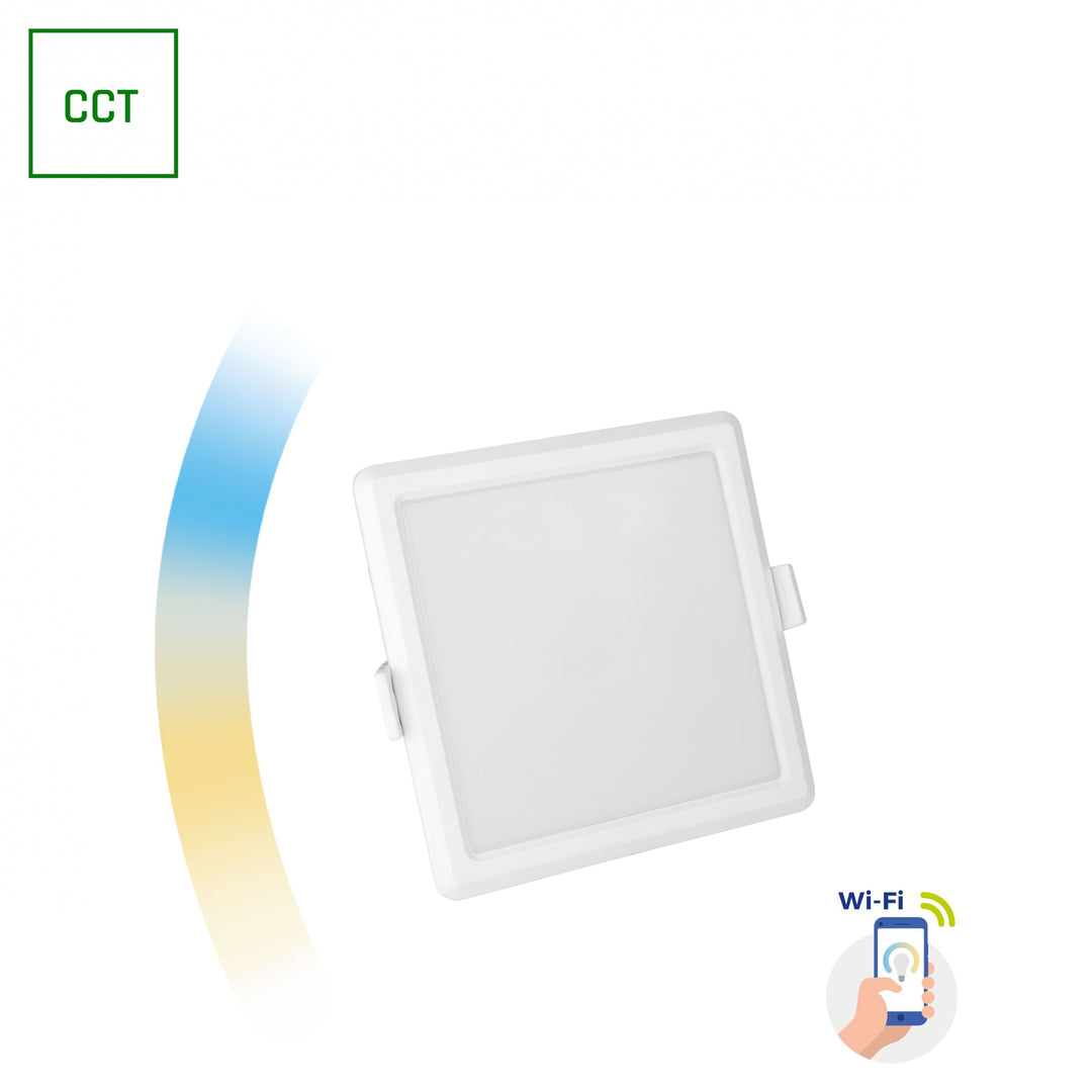 Aplica led incastrata ALGINE 6W CCT+DIM WI-FI SPECTRUM SMART