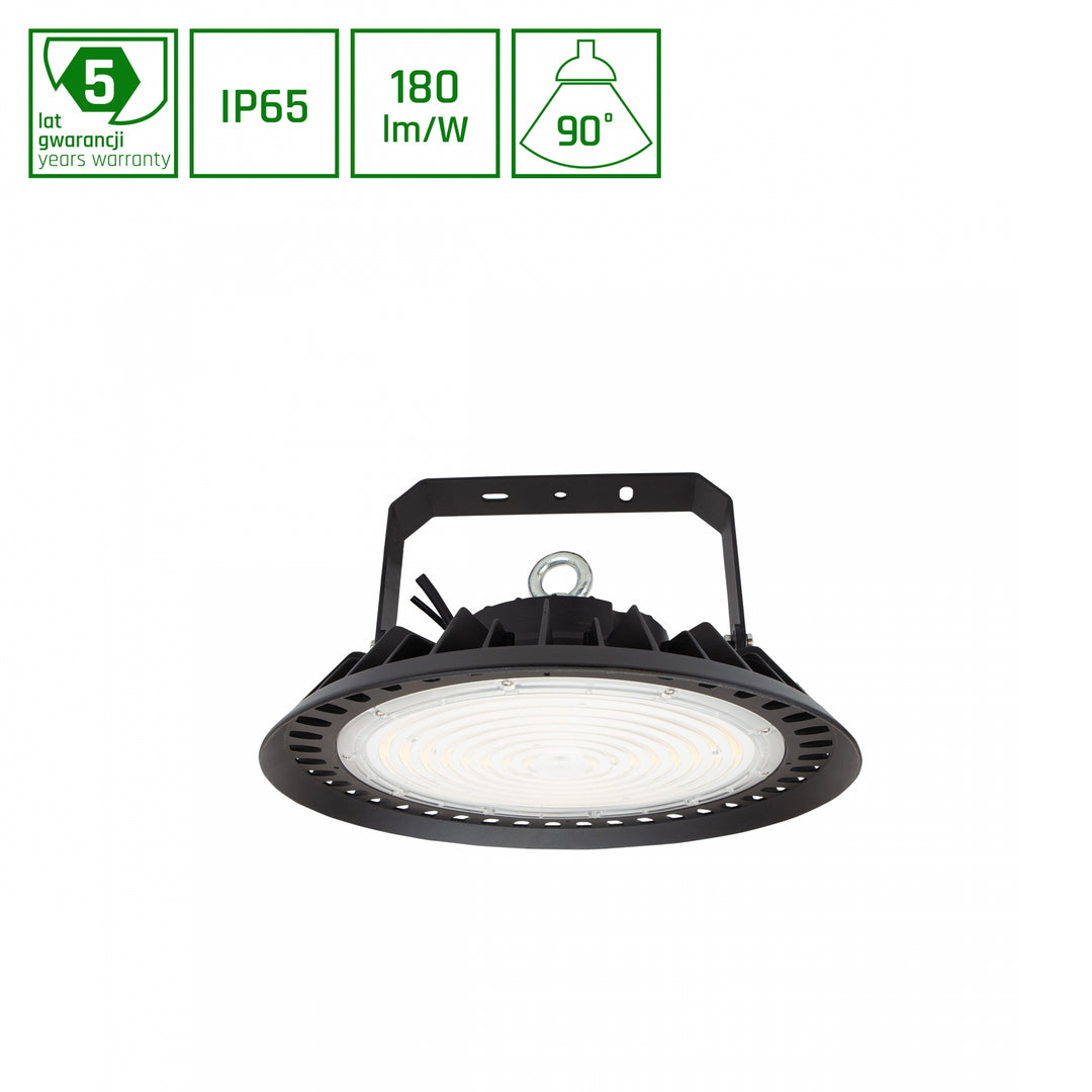 Led industrial PLATEO 3 HIGH BAY 200W Lumina neutra 230V 90DEG IP65 5 ani garantie