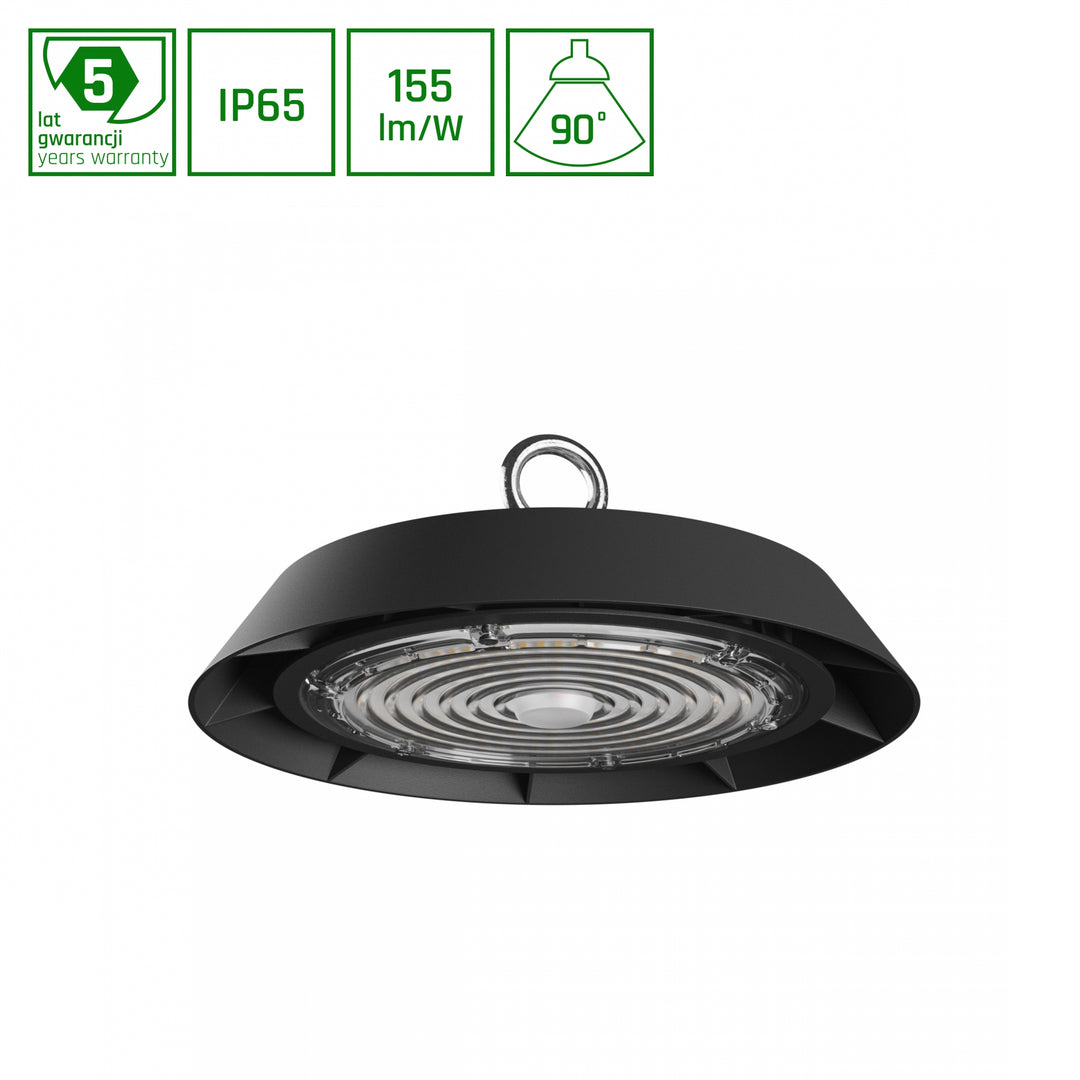 Led industrial PLATEO 3 HIGH BAY 100W Lumina neutra 230V 90DEG IP65 5 ani garantie
