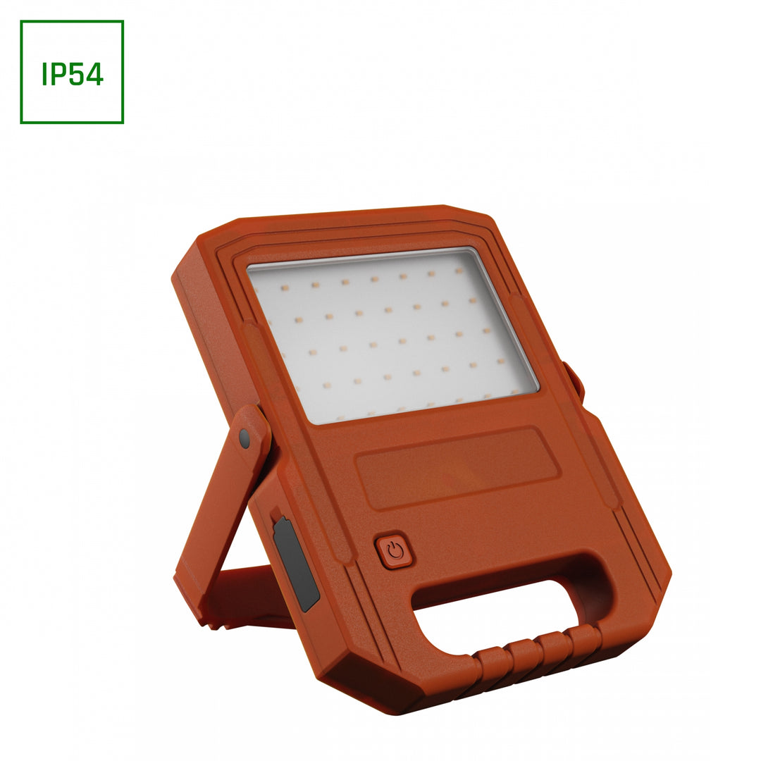 Proiector led NOCTIS SOLARIS TECHNIC 10W CW IP54 235X175X40mm ORANGE 2Y WARRANTY SPECTRUM