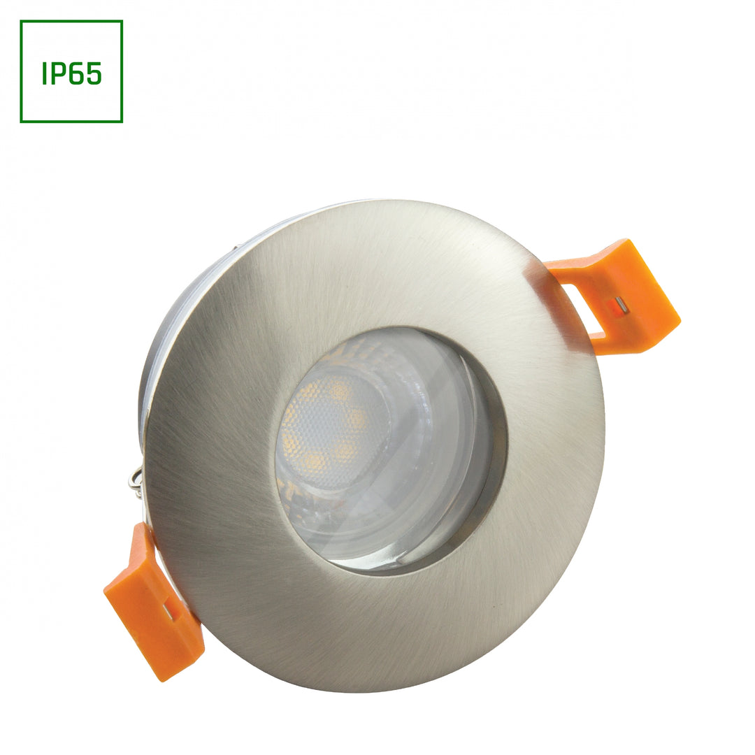 Spot incastrat de exterior FIALE IV GU10 ROUND SILVER IP65