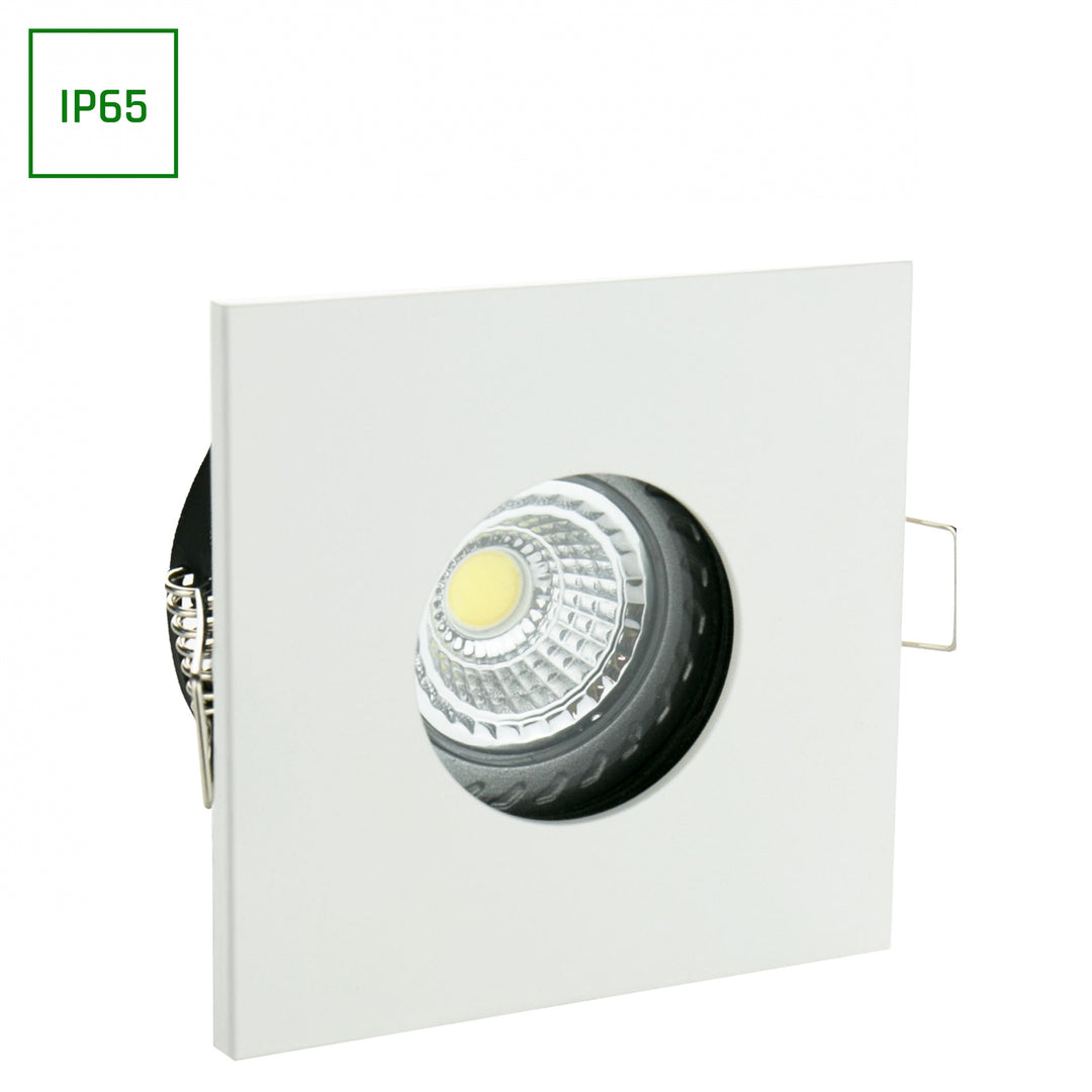 Spot incastrat de exterior FIALE IV GU10 SQUARE WHITE IP65