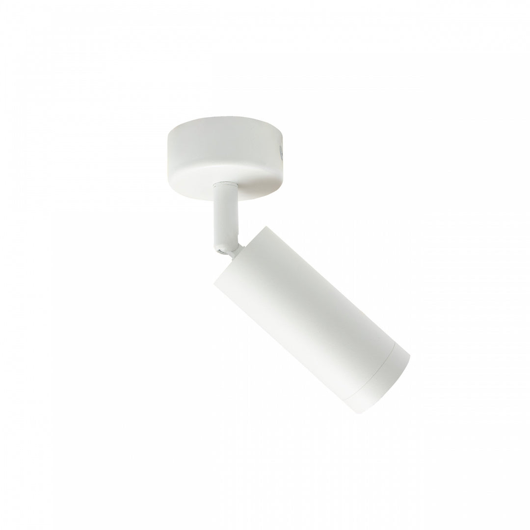 Spot alb aplicat cu baza MADARA SLIM GU11/MR11 BASE 230V IP20 36X95X165 WHITE BASE 60X25