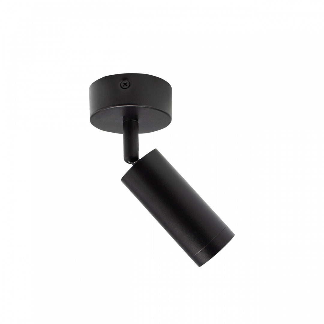 Spot negru aplicat cu baza MADARA SLIM GU11/MR11 BASE 230V IP20 36X95X165 BLACK BASE 60X25