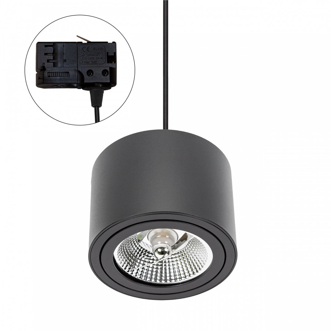 Pendul cu montaj pe sina CHLOE AR111 3 PHASE TRACK MOUNTED GU10 250V