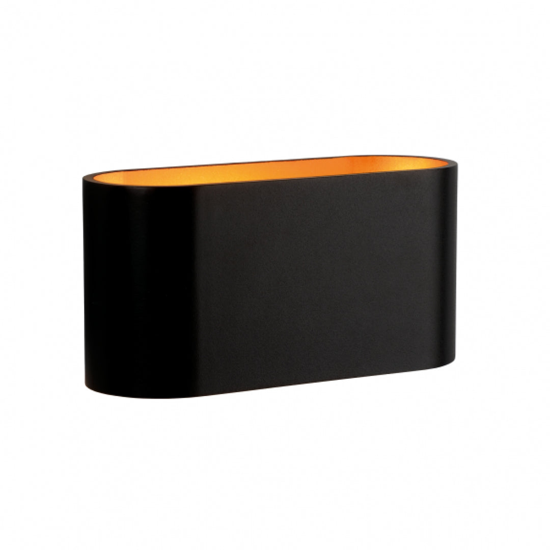 Aplica de perete SQUALLA G9 IP20 BLACK GOLDEN