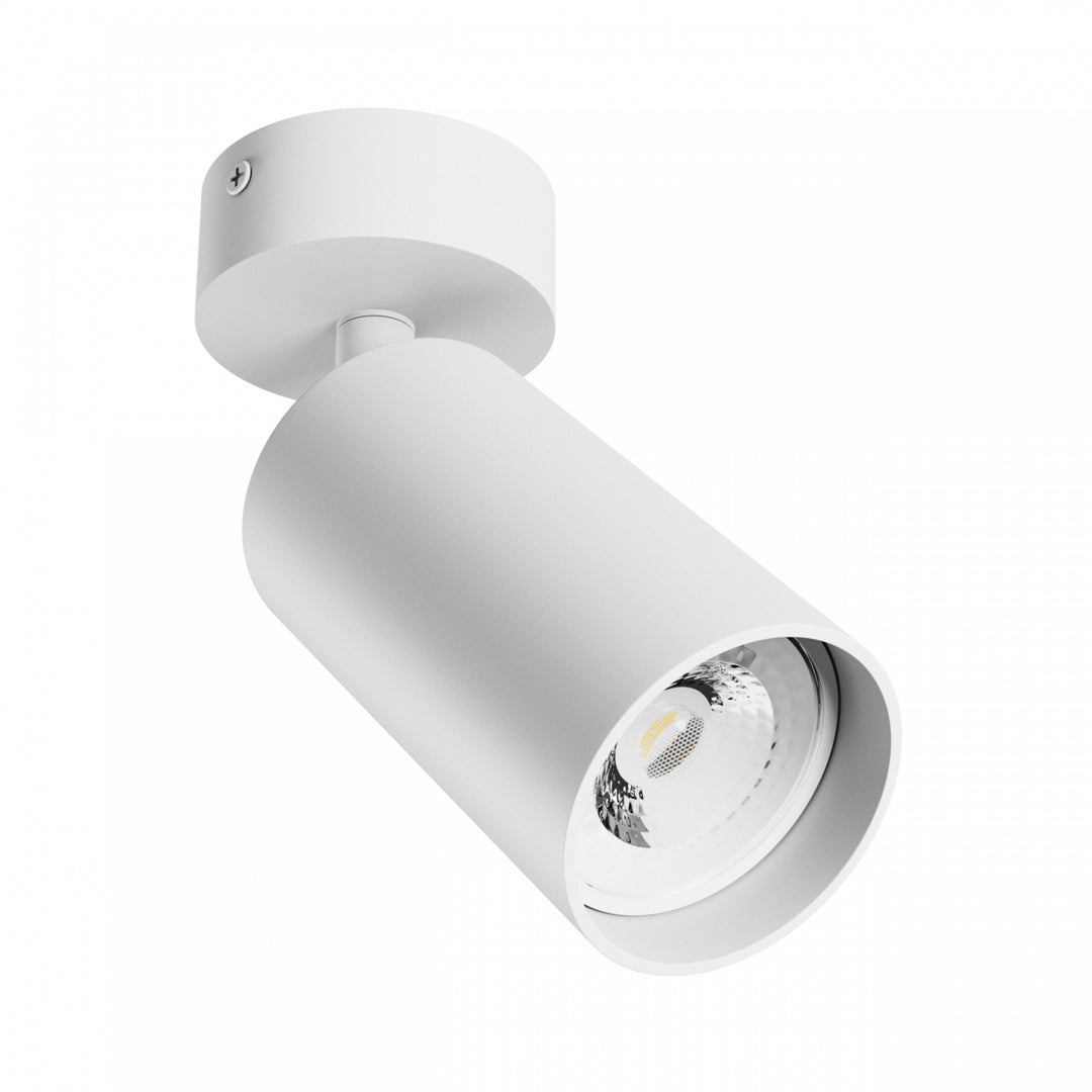 Spot ajustabil SQUALLA VARIOSA GU10 SCONCE 230V IP20 55x100x165MM WHITE ROUND
