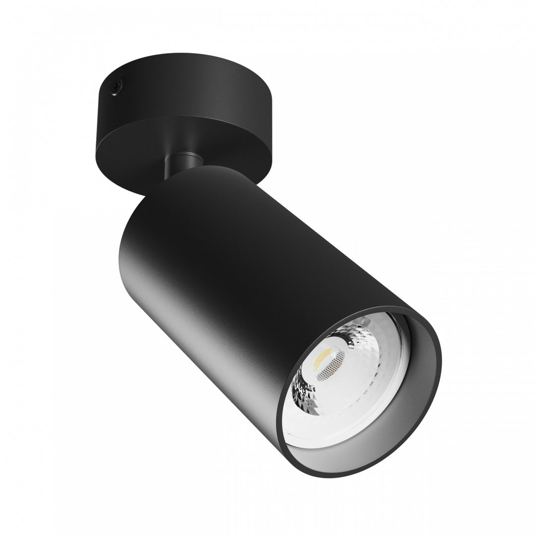 Spot ajustabil SQUALLA VARIOSA GU10 SCONCE 230V IP20 55x100x165MM BLACK ROUND