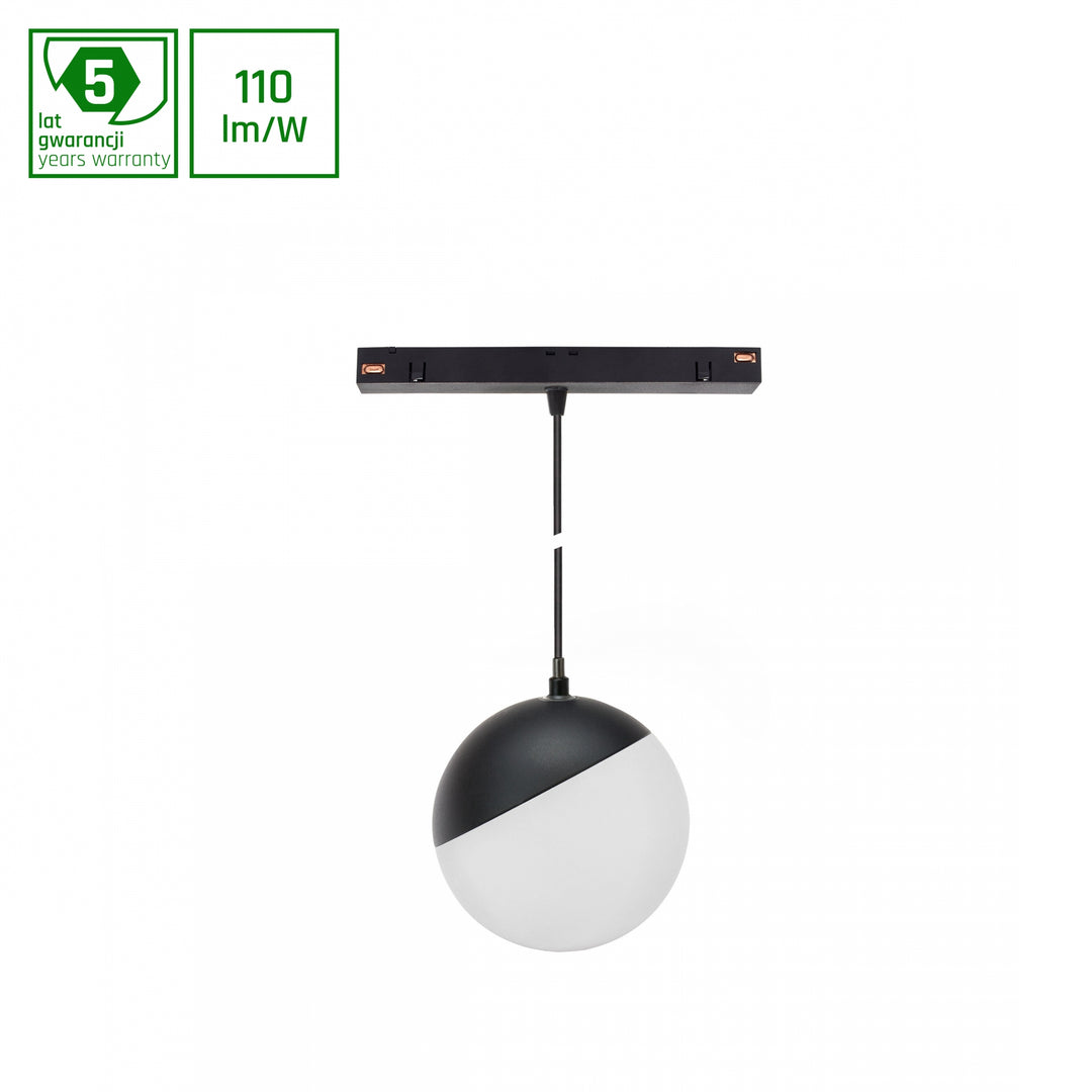 Pendul negru Globe P pentru sina System Shift WLD+40001_DALI