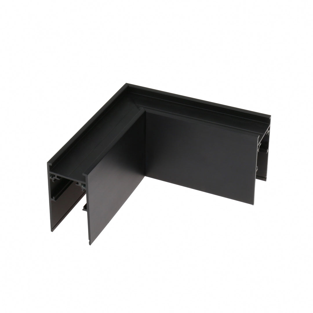 Conector L negru pentru sina System Shift WLD+40021