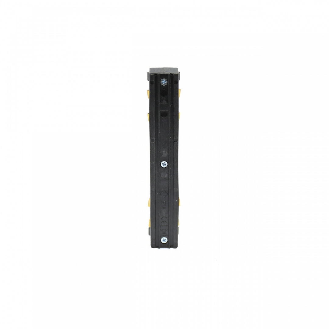 Conector negru drept pentru sina WLD+40022