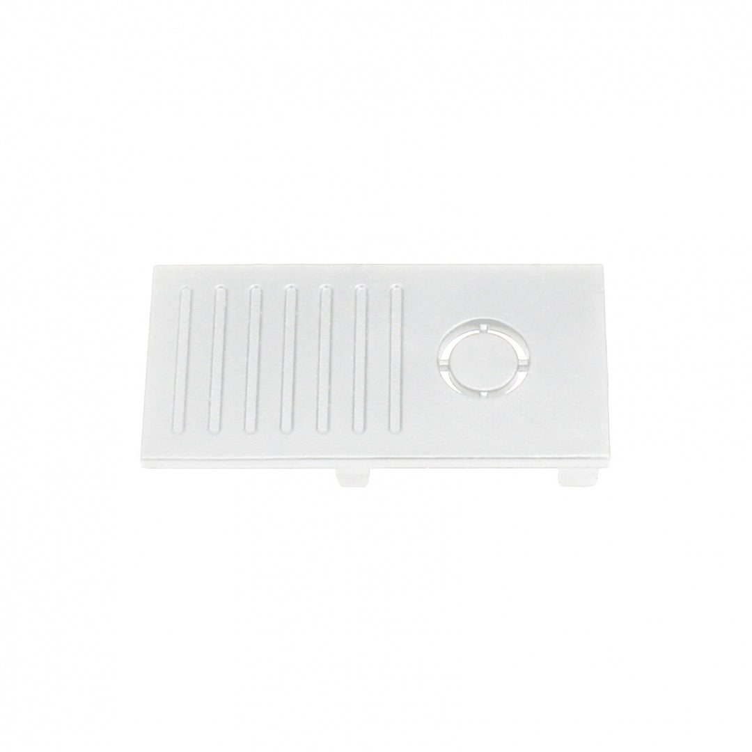 Set de 2 capace albe pentru capat sina System Shift WLD+40027