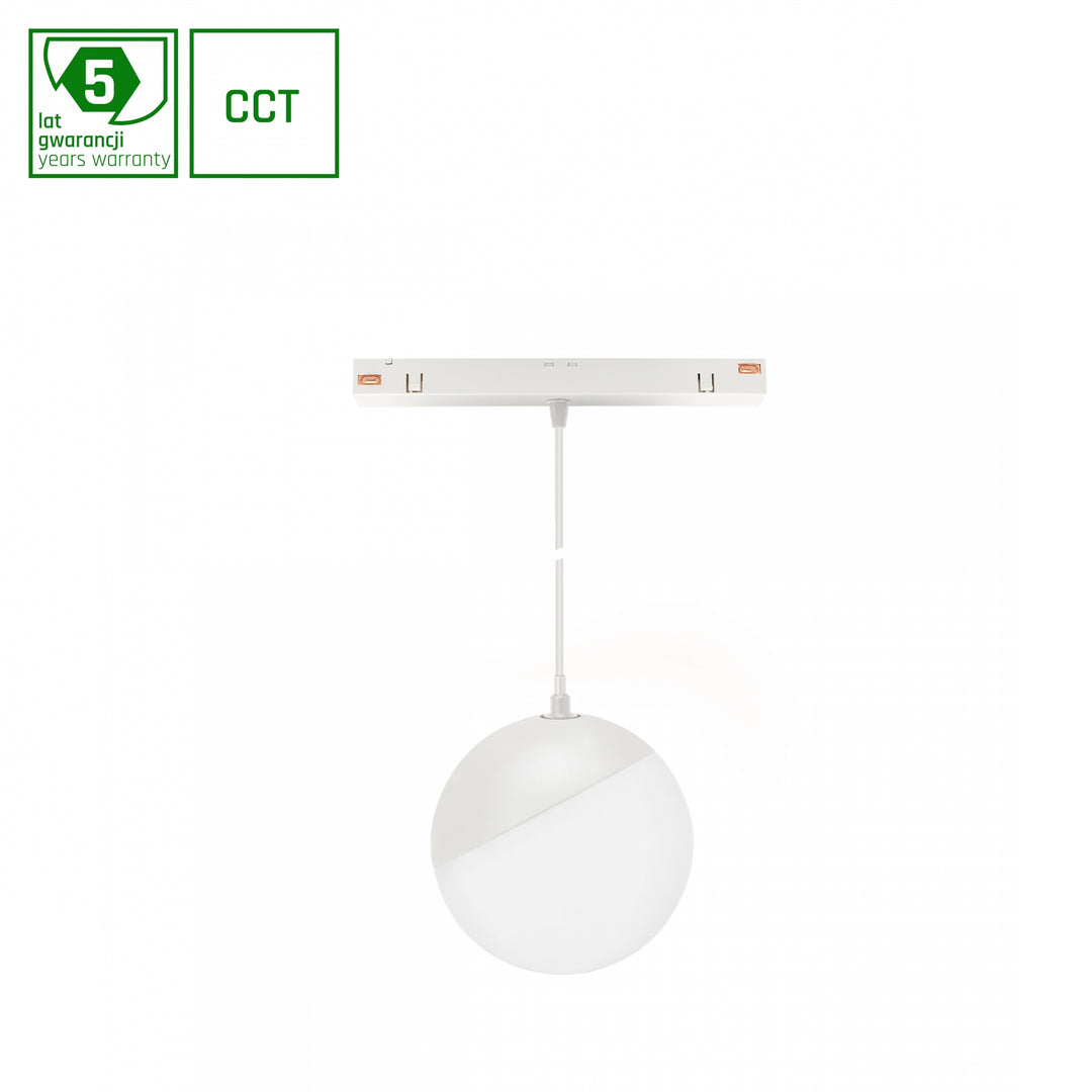 Pendul alb cu montaj pe sina SMART GLOBE P WLD+40034_SMART